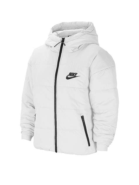 nike damen winterjacke synthetic fill weiß|Nike Damen.